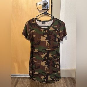 Camo tunic